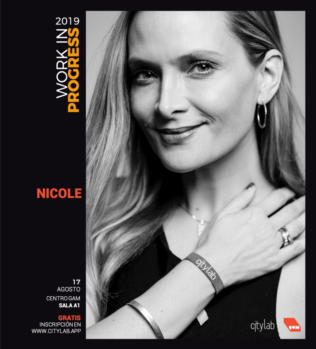 Sábado 17 <a href="/nicolemusica/">Nicole</a> en un nuevo #citylabwip #workinprogress  inscripciones gratuitas en nuestra nueva web citylab.app