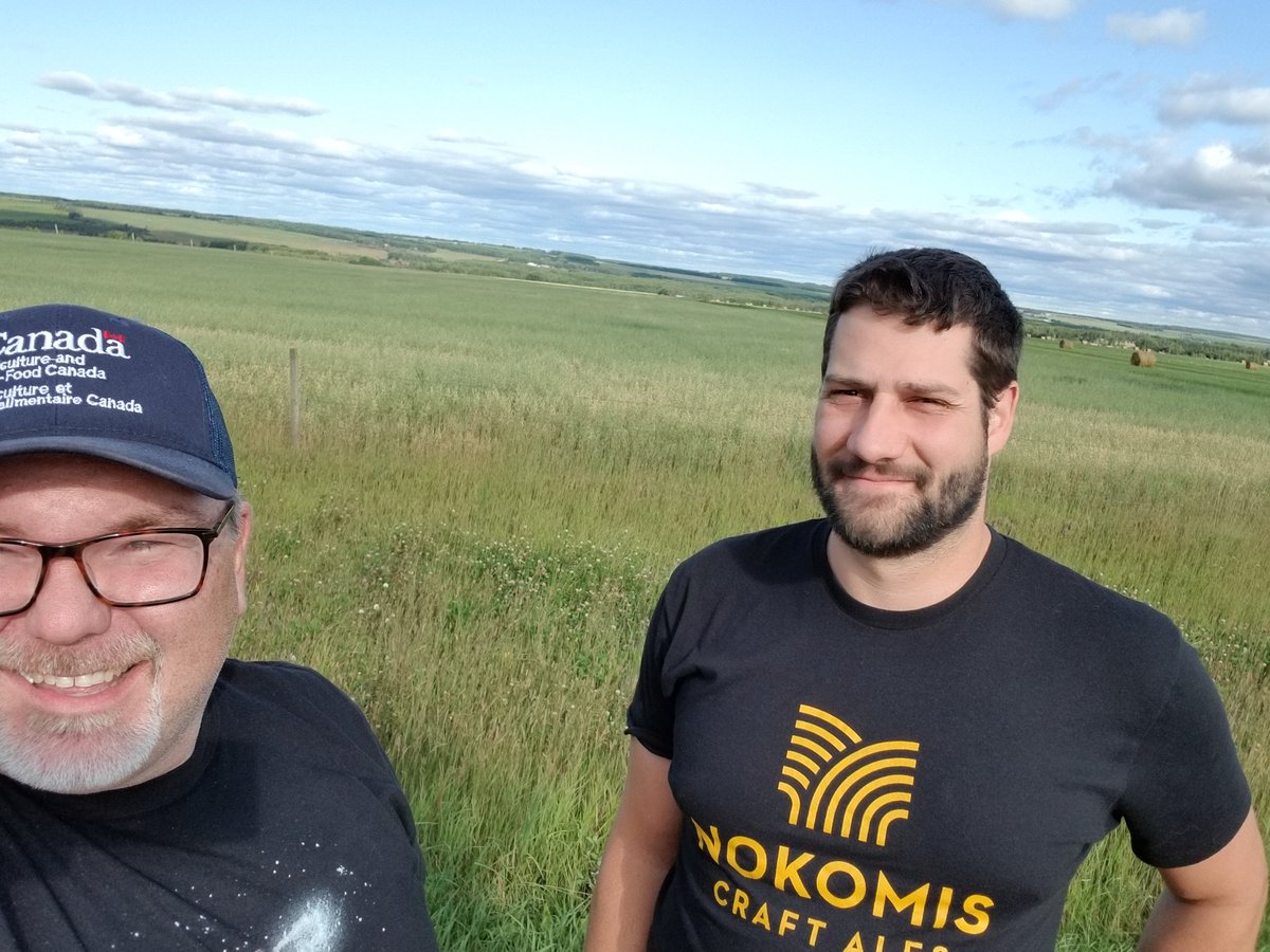 LeanderCampbell's tweet photo. At just over 56.5Β°N this oat field near Prespatou isas far north as #cropmap19 is headed this year. #BCag #cdnag https://t.co/oR5cKUlmTT