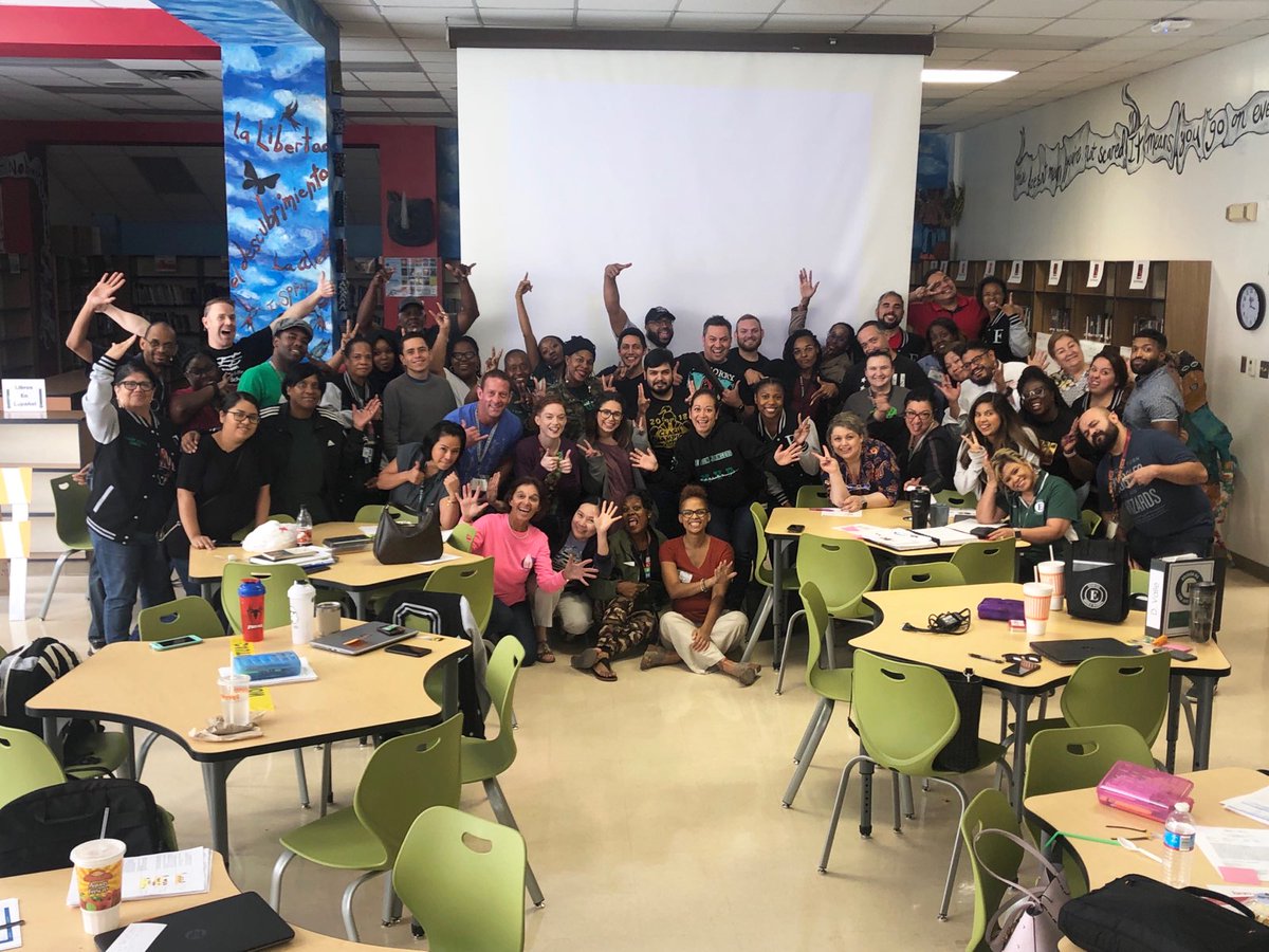 tishchia79's tweet photo. I had the privilege to train the entire staff at Edison MS on Collaborative teaching and SDI on today. #HISD #HISDSPED https://t.co/QCwK0kYLCI
