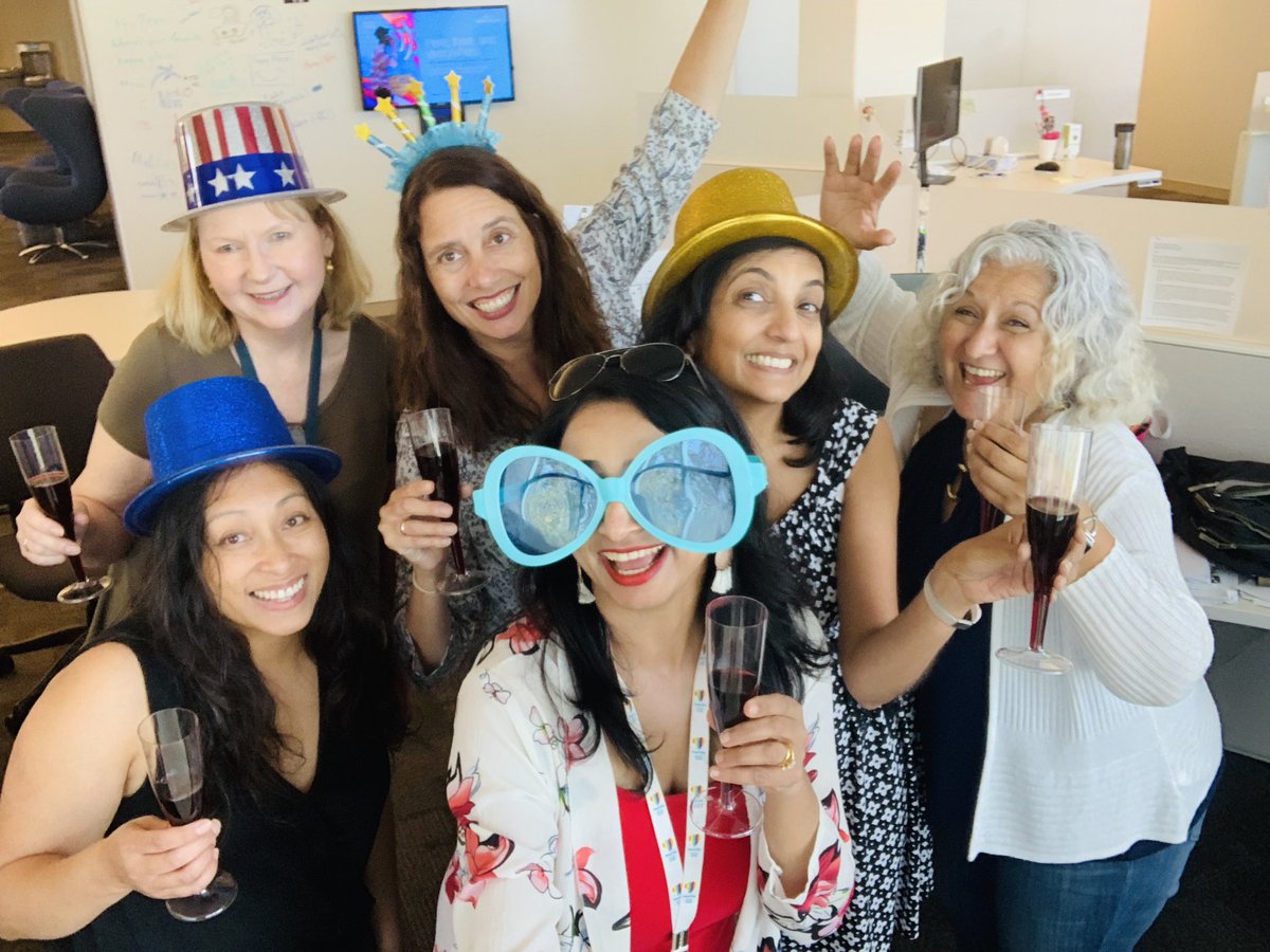 VarshaKanwar's tweet photo. โWhen the going gets tough, the tough get going.โ Another week of #TeamworkMakesTheDreamWork in action. #Hi5Fri ๐ cheers to this #DreamTeam. We are ready for action-packed 2 weeks of FY20 kickoff Workshop & #Cisco IMPACT. #WeAreCisco #CiscoCX #CXPPD #LoveWhereYouWork #FriYay https://t.co/BK3QprOXiM
