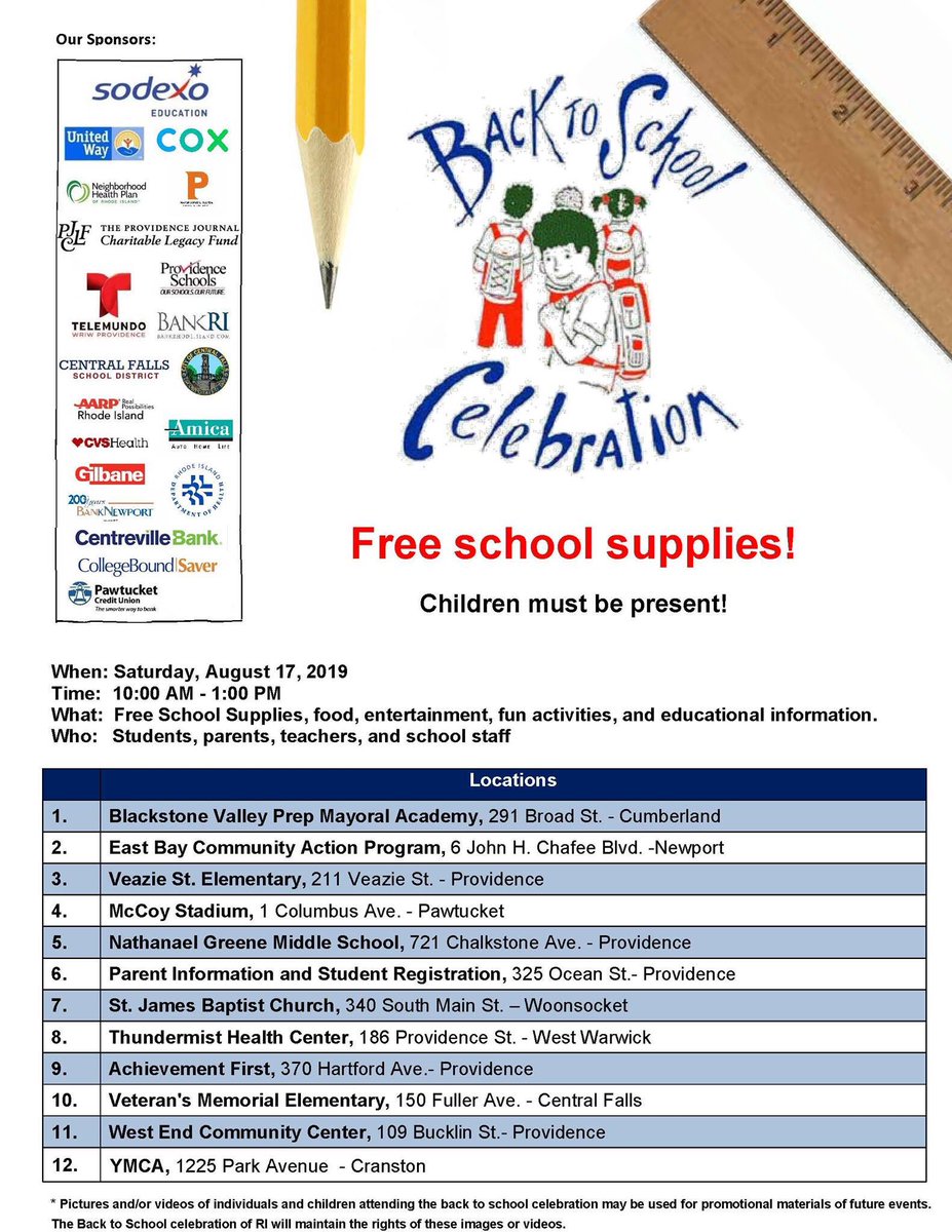 Back2Ri's tweet photo. Looking forward to our 20th Back to School Celebration tomorrow! Making the rounds promoting the event! Gracias al equipo de @poder1110 siempre apoyando! @NHPRIHealth @SodexoGroup @liveunitedri @CVSinAction @CoxComm @Doris_DLS https://t.co/Z2mqo8sROY