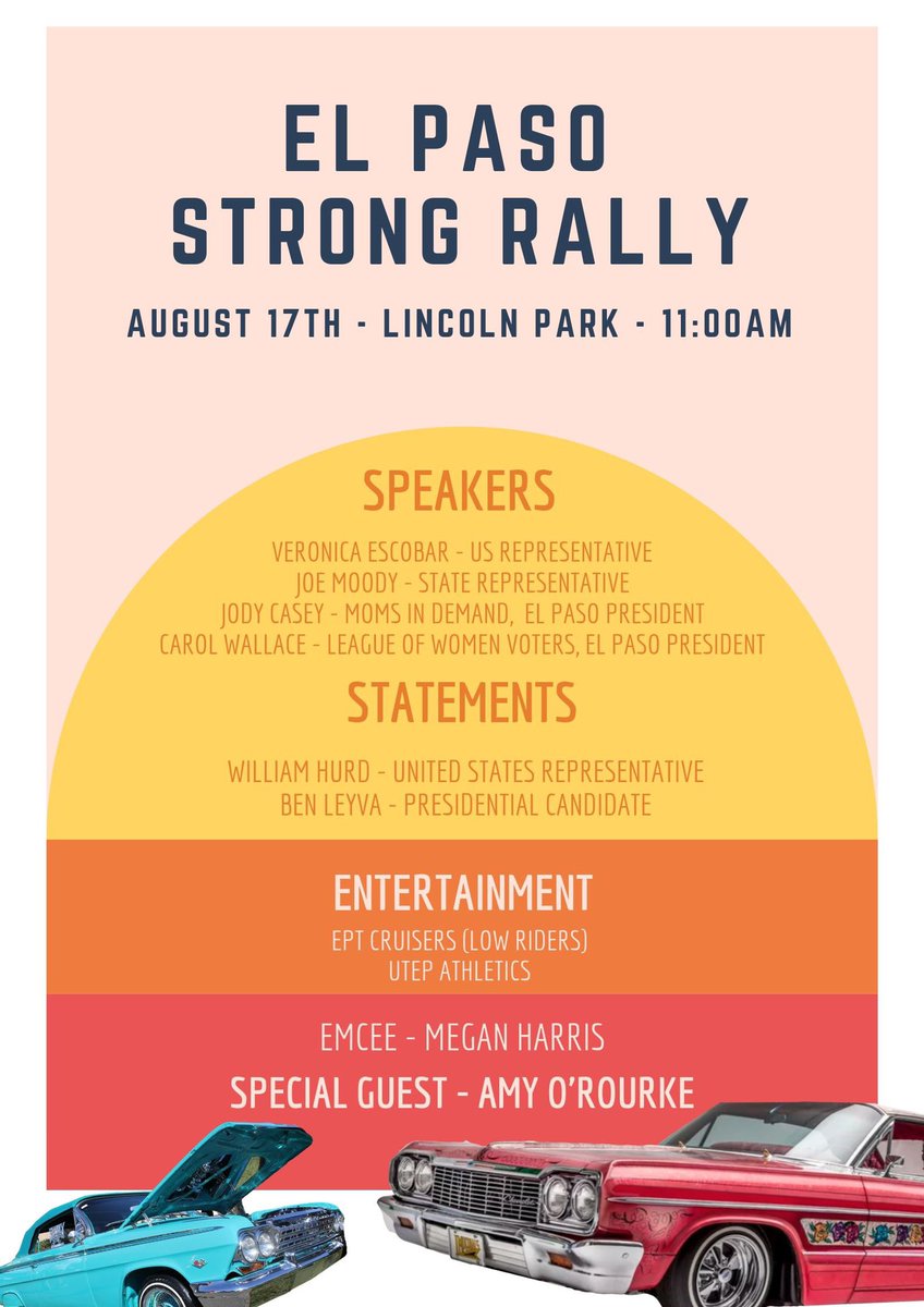 #ELPASOSTRONG 💛
