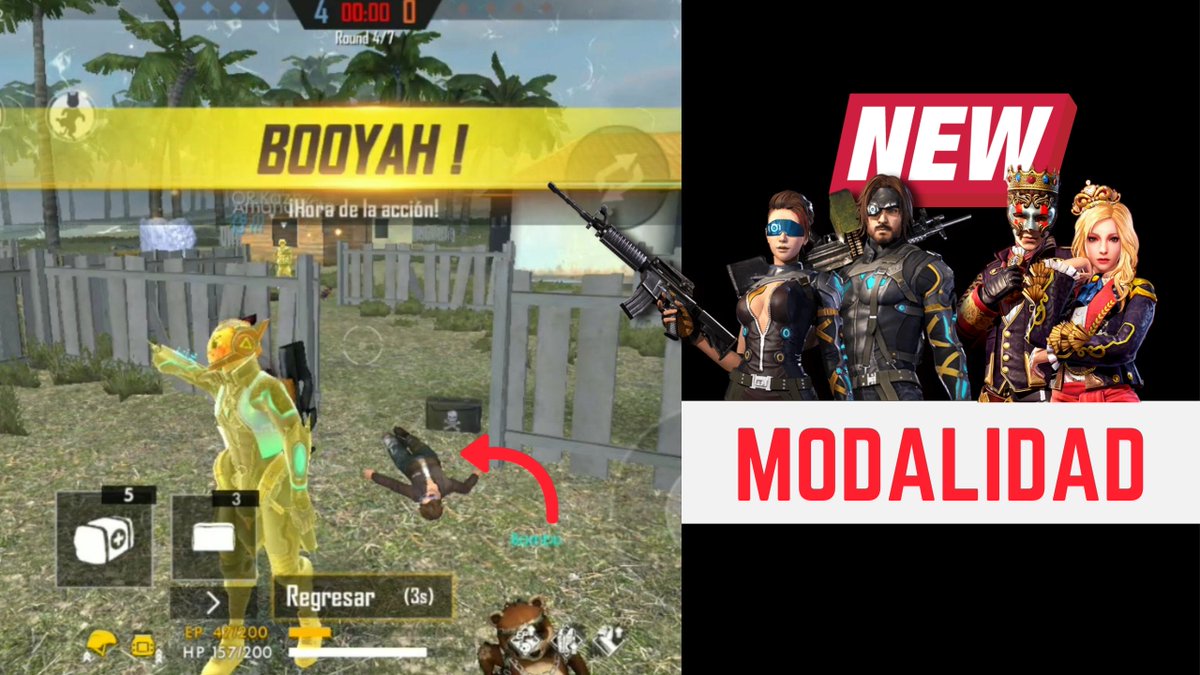 Jorbyjcb's tweet photo. #NuevoVideo trucos y consejos para ganar en la nueva modalidad 4 VS 4 de Free Fire. #DalePlay ⤵️
⭐ https://t.co/jj8MmiqiXG
#FreeFireAcapulco
#FreeFire #GarenaFreeFire #FreeFireMemes #FreeFireVideos
#gaming https://t.co/DYGF6NIguv