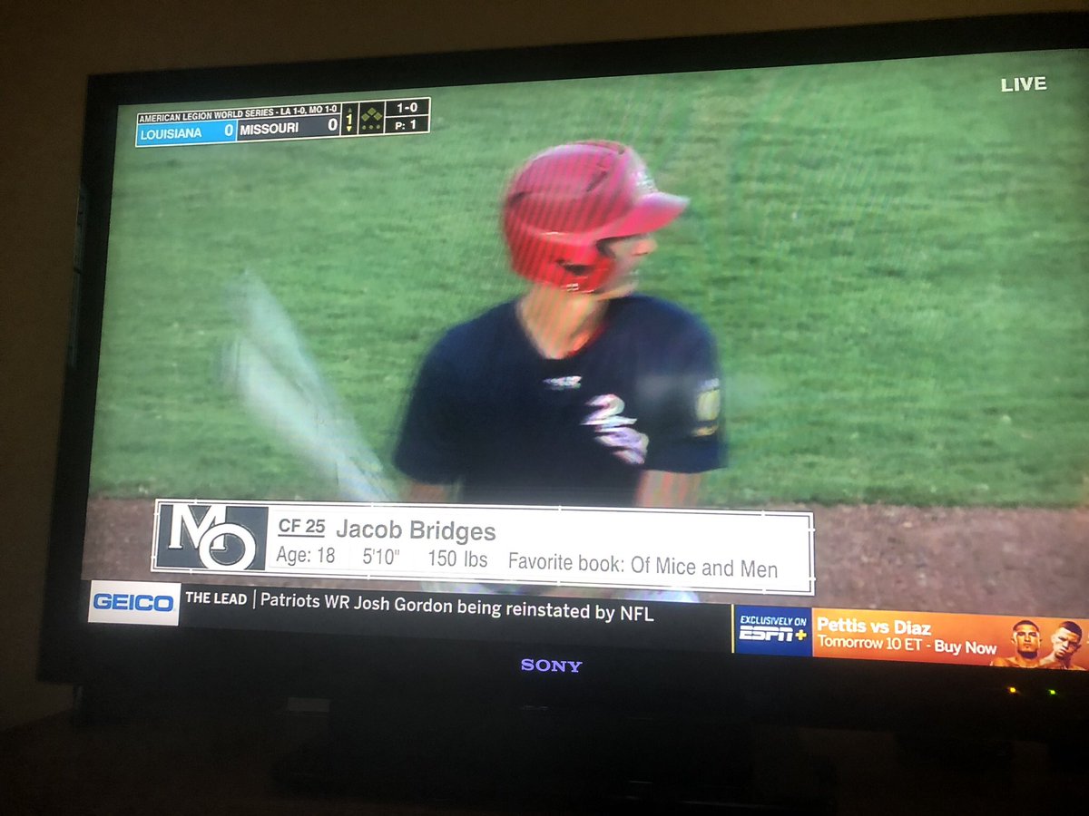 R7Activities's tweet photo. Awesome to see JHS represented tonight on ESPNU at the World Seeis
We’re proud of you boys!!
#bluejaynation https://t.co/tWqOplxsNz