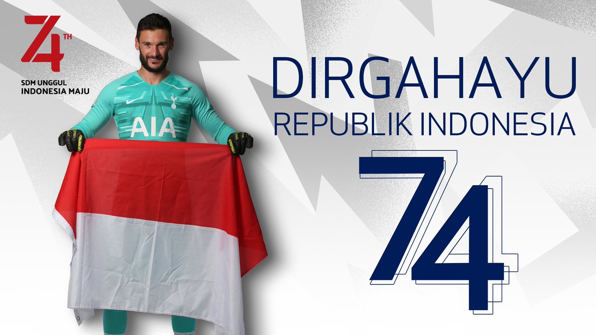Spurs_ID's tweet image. Keluarga besar Tottenham Hotspur mengucapkan:

Dirgahayu Republik Indonesia 🇮🇩

#Merdeka
