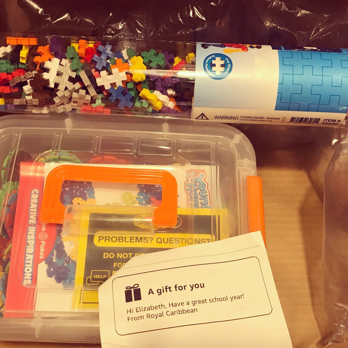 LizQCyrus's tweet photo. Whoa!! Thanks @royalcaribbean for helping our #clearthelist mission! These are going to be an awesome addition to our STEM bins! #secondgraderocks #clearthelists @support_a_teach #STEM #littlebuilders #playtolearn

Check out our classroom wishlist: https://t.co/gfhaubi55W https://t.co/s4MkypQEKO