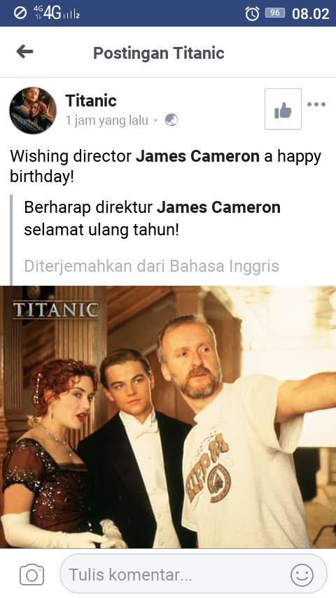 Happy birthday James Cameron   