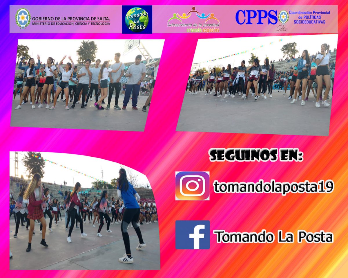 RominaMAguirre's tweet photo. #TomandoLaPosta Sumate👍en este proyecto para adolescentes👩y jóvenes👨de Nuestra Salta La Linda🌈@JorgeCarab10 @larubita70 @OscarGhillione @aniberruezo @miguelisaok @patriciapinasco https://t.co/Rm10HXoQ9n