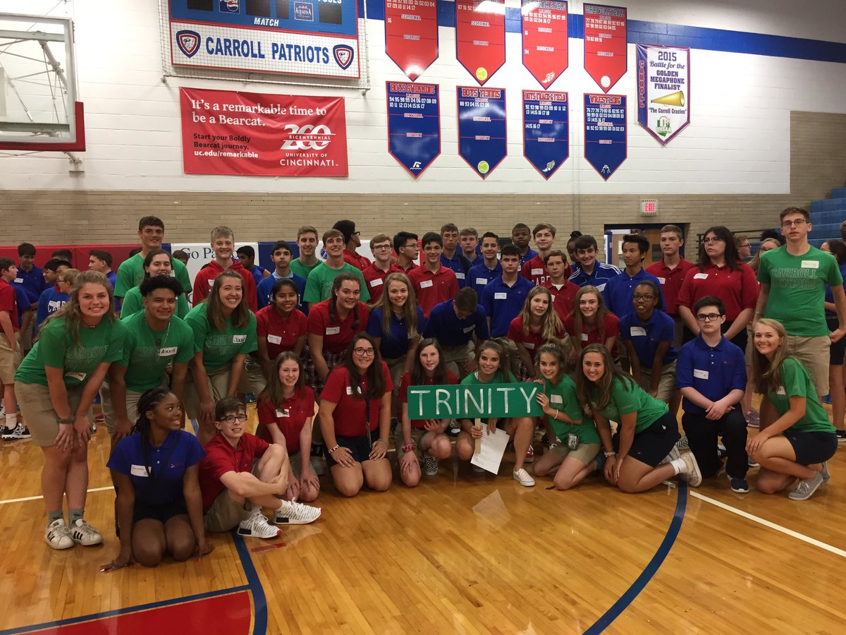 TrinityPats's tweet photo. What a great day to be a patriot!! Congrats on the incoming Trinity freshman!! #trinityrocks #VoicesRinging https://t.co/ArqecPftIS