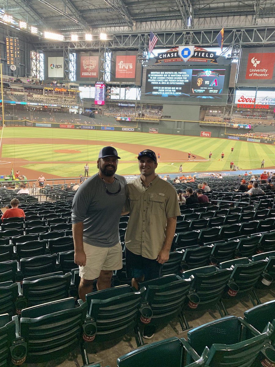 SKucera90's tweet photo. Poppa and I are with them in spirit as they check off ballpark #8 in Phoenix! https://t.co/5LEPwVQ3uq