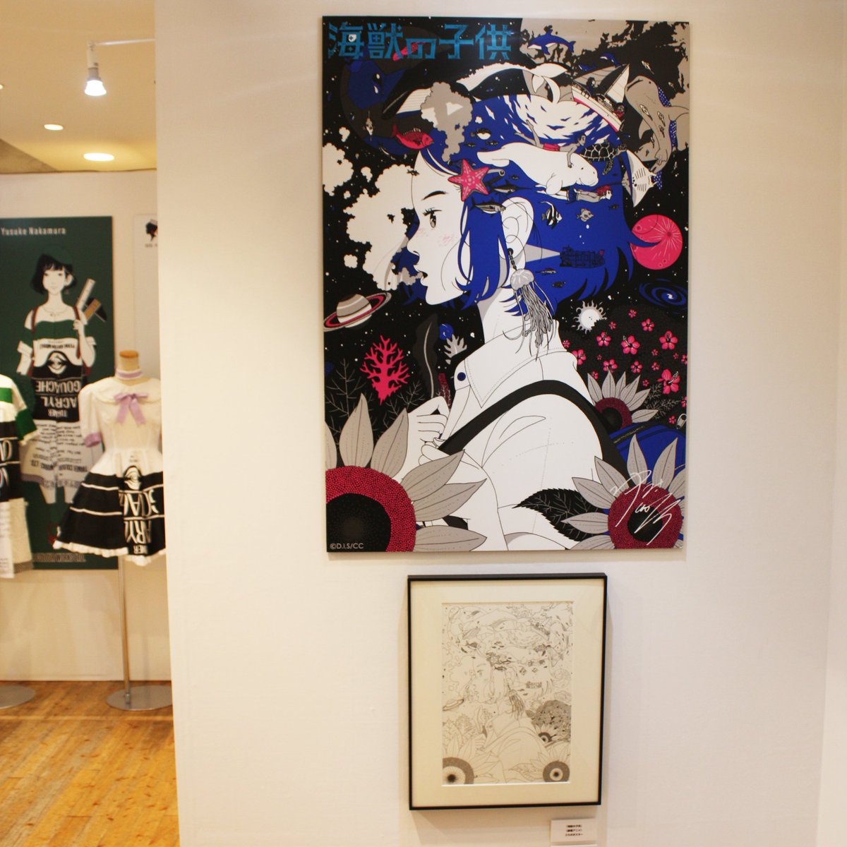 「#中村佑介展 @福岡パルコ 2日目スタート/ 」|中村佑介🎨グラニフ第2弾のイラスト
