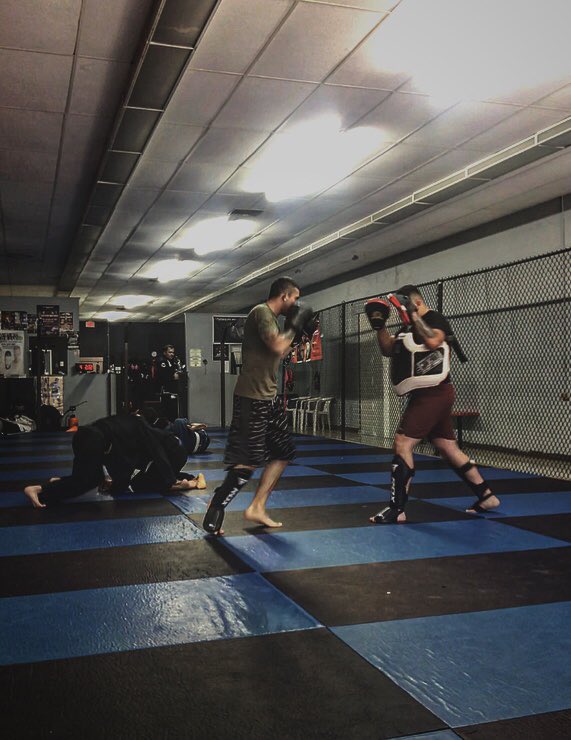 seabasssej7's tweet photo. Iron Sharpens Iron. #ruffhouse #showstyle #boxing #MMA #seabass #badass https://t.co/c2zrMmFn1u