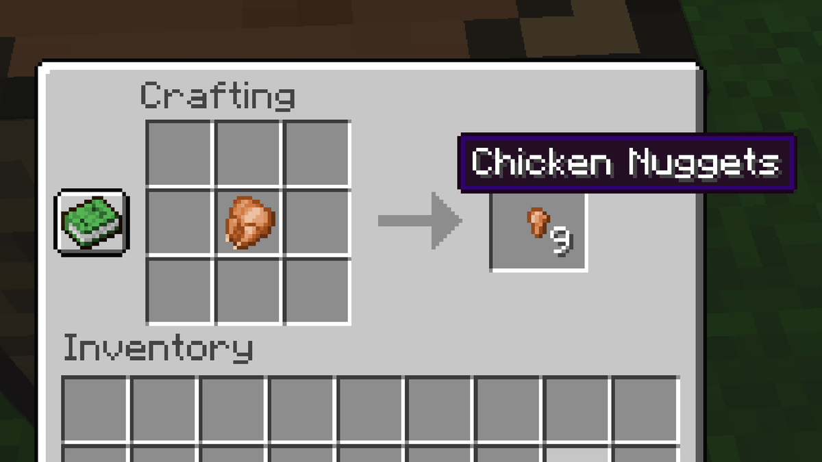 Phoenix SC / Hamish on Twitter: "Minecraft | Cursed Images 24 (Chicken  Nuggets) https://t.co/00I2tI2DNF… "