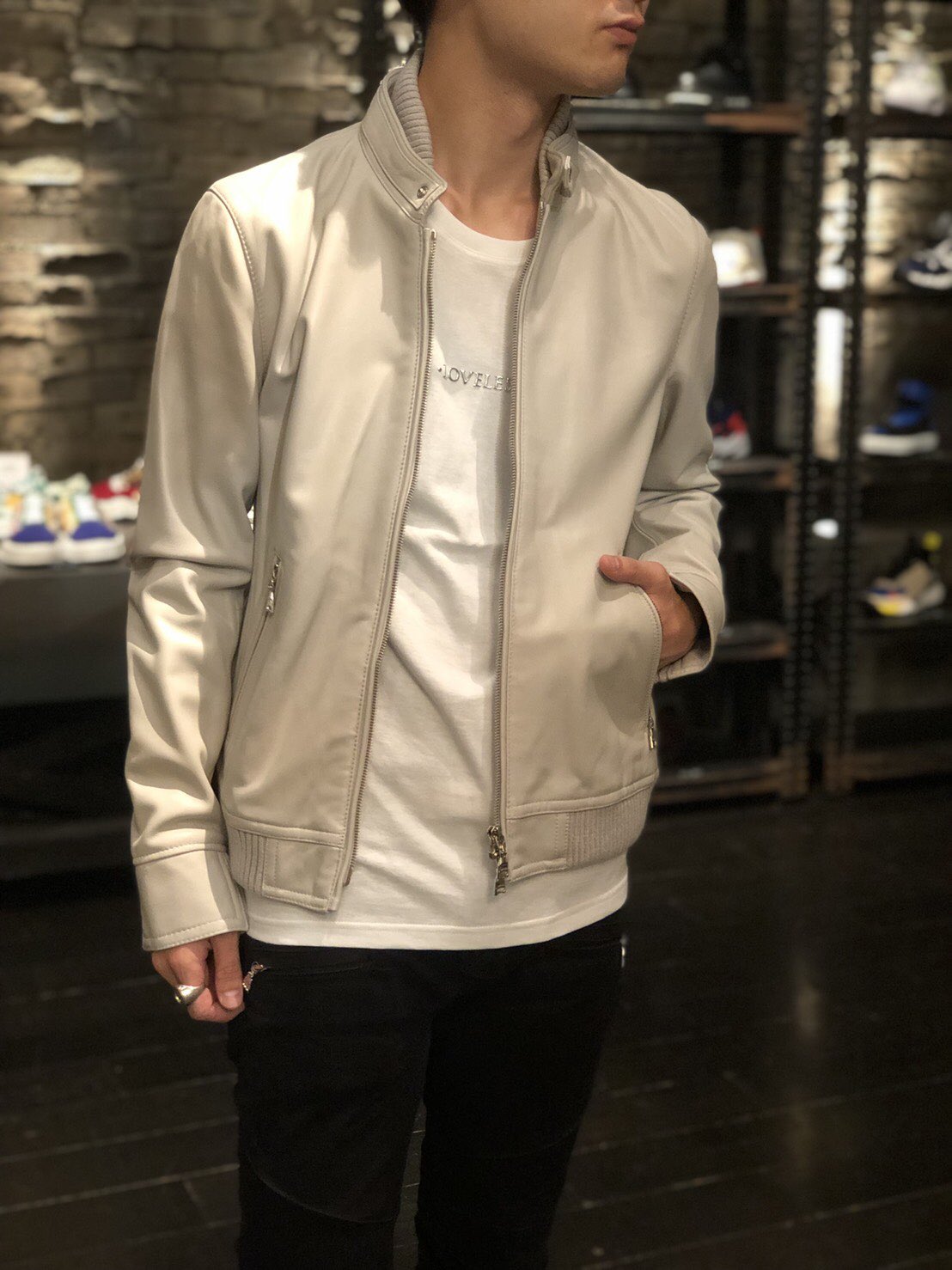 LOVELESS ラブレス ライダースジャケット　新品　アビエイター LOVELESS ラブレス ライダースジャケット 新品 アビエイター