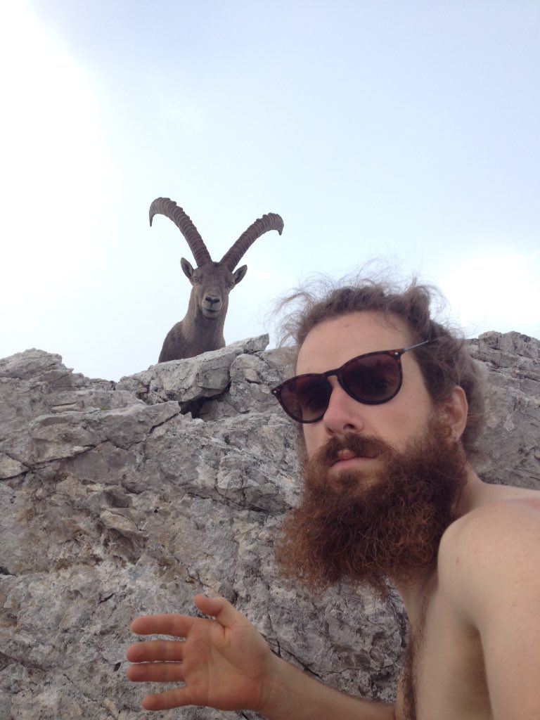 aaronsdawg's tweet photo. Beards at 2478m. https://t.co/o4Nya2xtp4