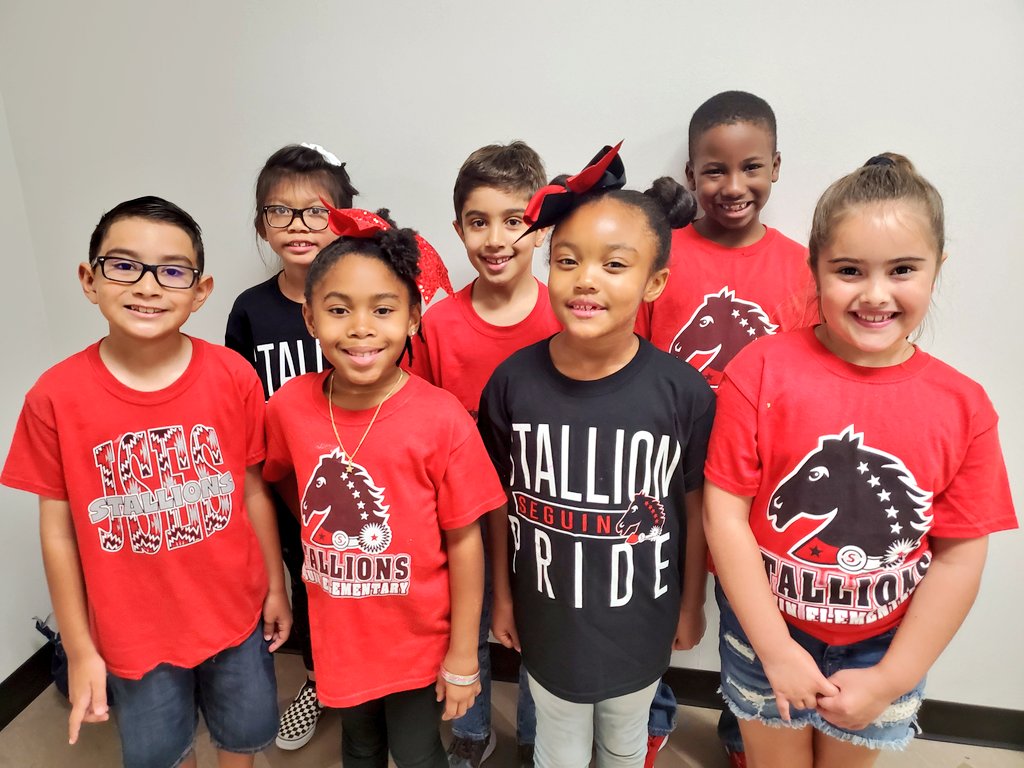 JSES_Stallions's tweet photo. We love seeing our @JSES_Stallions show their #StallionPride each and every Friday by wearing their school spirit shirts! ❤🖤❤ #RedBlackSilver #SchoolColors #SchoolSpirit @FortBendISD https://t.co/S7kqts4RKK