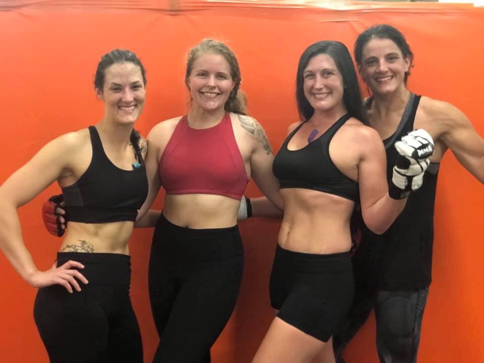 These gals. My <a href="/KnoxMma/">Knox-mma Academy</a> fam. My #SheTribe. These are the toughest gals I know. They’ve seen me at my best &amp; my worst. There’s not a single one of them I wouldn’t trust to have my back. They’re just as responsible for my success as I am...if not more so. #KMAA