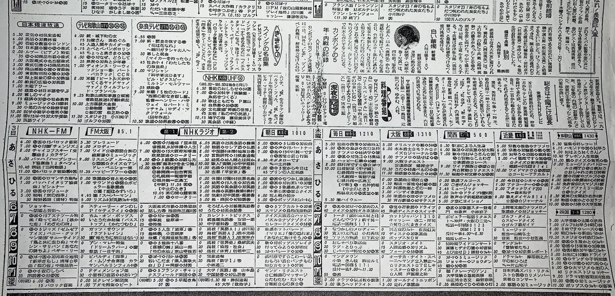 川口 将 かわぐち まさし ラジオネームは愛媛のかわぐち 東京と大阪でしていたnhkuhf放送試験局 実は６日に終了していまして その間近の時なのです 殆ど総合との同時放送ながら連ドラの時差放送は重宝されたとか