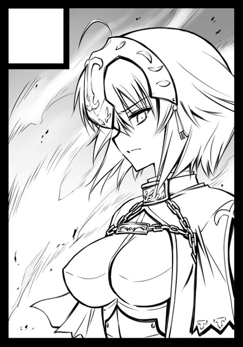 C97用サークルカットようやく線画まで出来た。
今日中に完成する・・かな?
ジャンヌオルタ本予定です。 