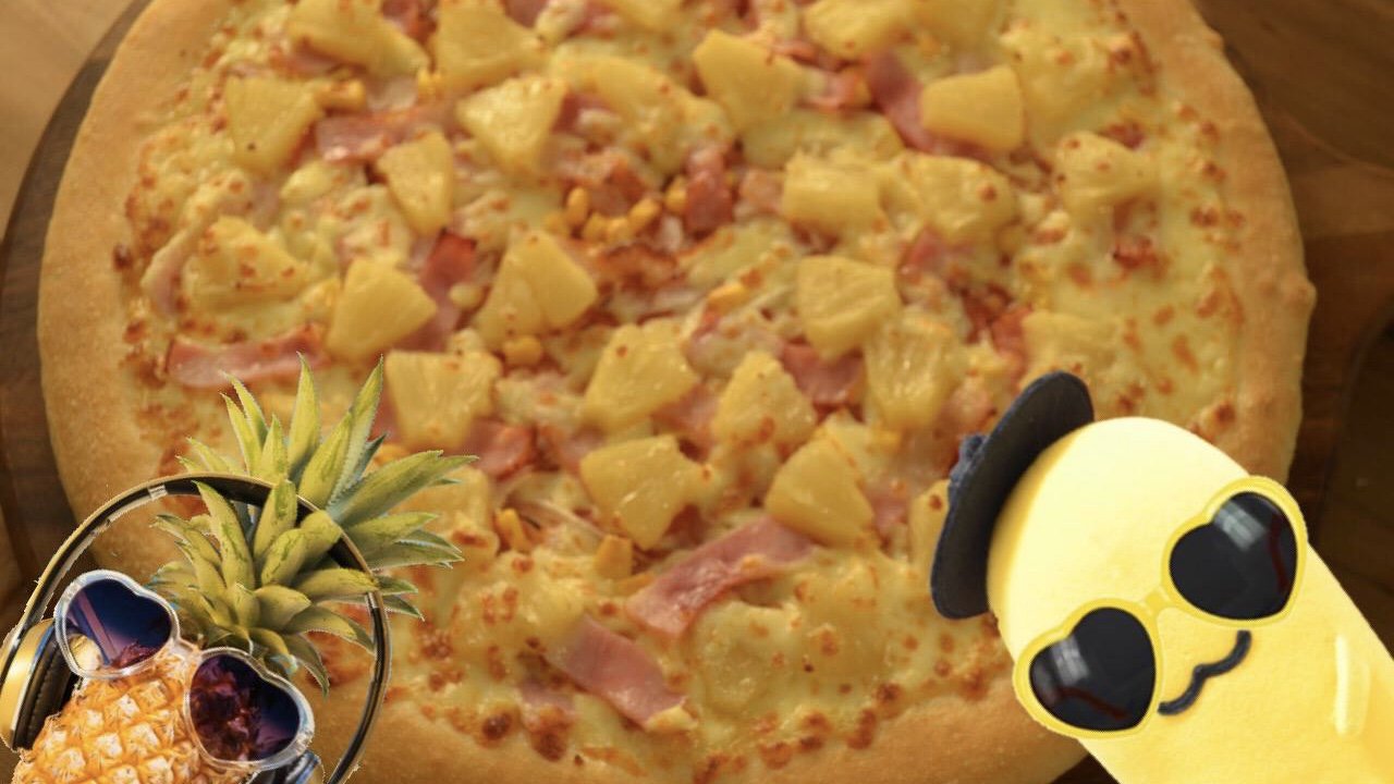 ピザハット 本日はチーズくんが ハワイアン ピザを紹介 夏に食べたいピザと言えばこれ パイナップルの甘みとペーコンの塩味がやみつきで根強いファンがいる1枚 W 今日は パイナップルの日 ぜひ一度試してみてねっ 彡 ピザハット ピザハット 本日はチーズくんが ハワイアン ピザを紹介 夏に食べたいピザと言えばこれ パイナップルの甘みとペーコンの塩味がやみつきで根強いファンがいる1枚 W 今日は パイナップルの日 ぜひ一度試してみてねっ 彡 ピザハット