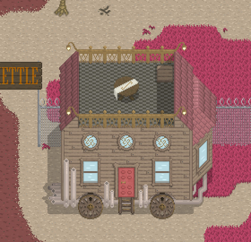 reveryrebirth's tweet photo. Your main mode of travel through-out Revery Rebirth! Every shifty band needs a caravan.

#gamedev #indiedev #indiegame https://t.co/zCtUKVvpje