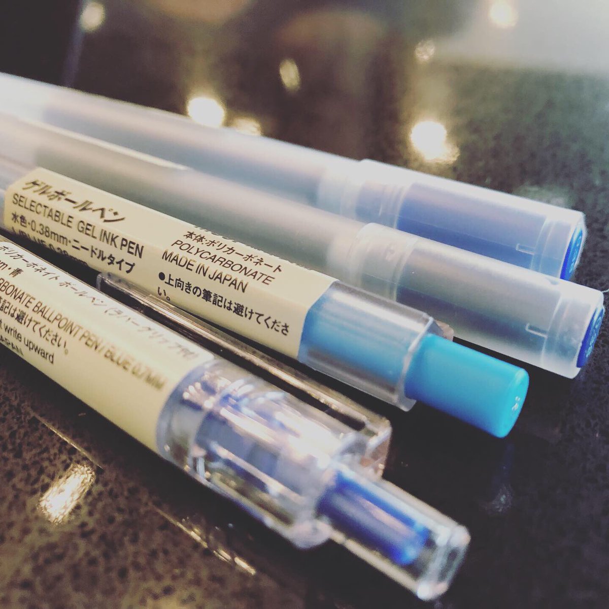 UinvitedU's tweet photo. Fresh haul of @Mujicanada pens this week.
The .38’s are awesome to write with.
If you’re a pen fan, they have a store in @YorkdaleStyle Mall.
#Pens #FavouritePen #Writing #WritingInstruments #JournalNerd https://t.co/KRjZjiUYFx