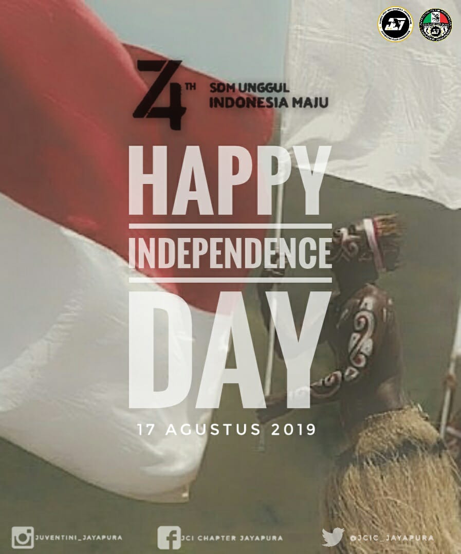 Happy Independence Day, Indonesia!
Dirgahayu ke-74 Indonesiaku

#74thIndonesia #IndependenceDay #RI74 #jcindonesia #juventusclubindonesia #jofcindonesia #JCICJayapura #PaPeDa #marikejayapura