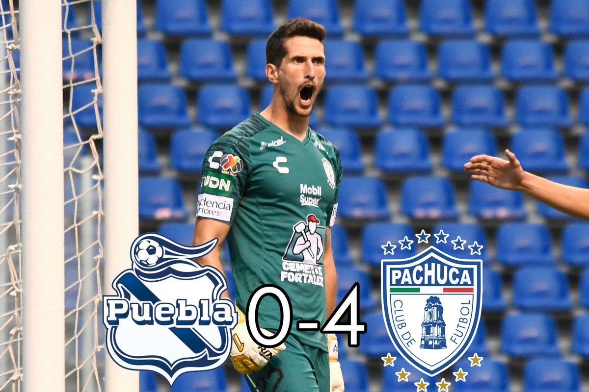 Resumen_Dep's tweet photo. FINAL!

Pachuca golea a un Puebla que no pudieron hacer nada, incluso fallaron un penal.

#Pachuca
Víctor Guzmán ⚽
Jorge Hernández ⚽
Romario Ibarra ⚽
Luis Chavez ⚽

#LigaMX https://t.co/W79rtcl7tH