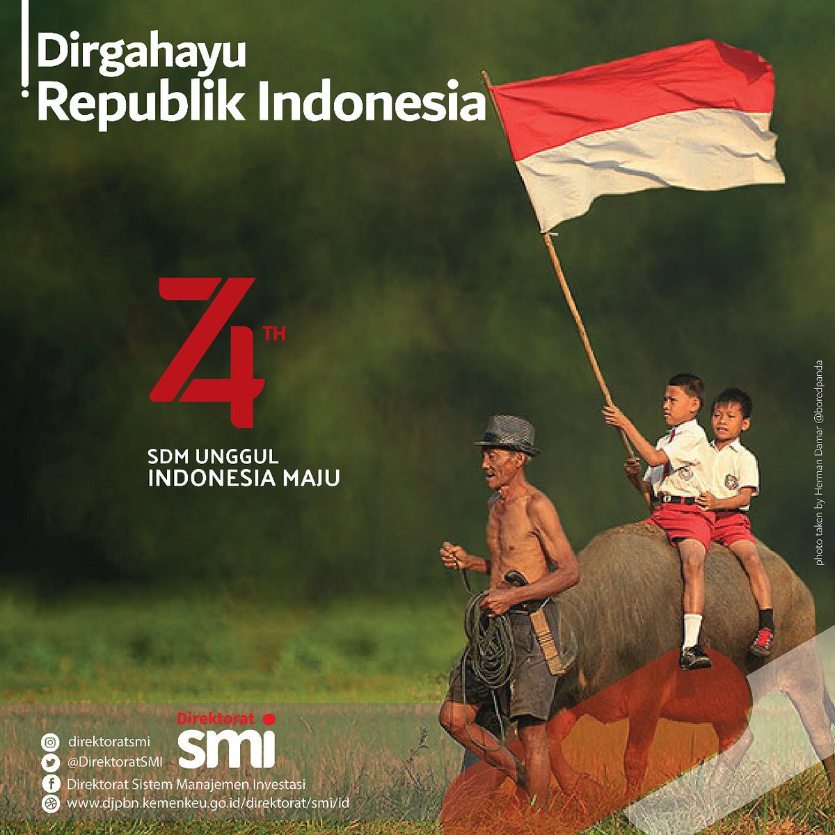 Dirgahayu Republik Indonesia.
74 tahun Indonesia merdeka dan akan tetap terus memajukan bangsa dan negaranya.
.
.
#Indonesia74tahun #dirgahayu #republikindonesia