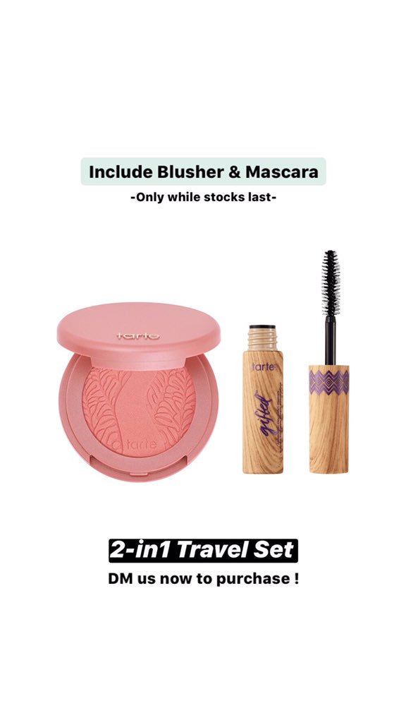 classymakeup_'s tweet photo. 🦄READYSTOCK🦄

💎 Beach Sleep and Repeat
💎 From Tarte Cosmetics
💎 Price : RM42 
[Before was RM50]

DM 📩 to purchase!

#makeuporiginal #tarteoriginalmurah #makeupmurah https://t.co/4XFAoQUNKO