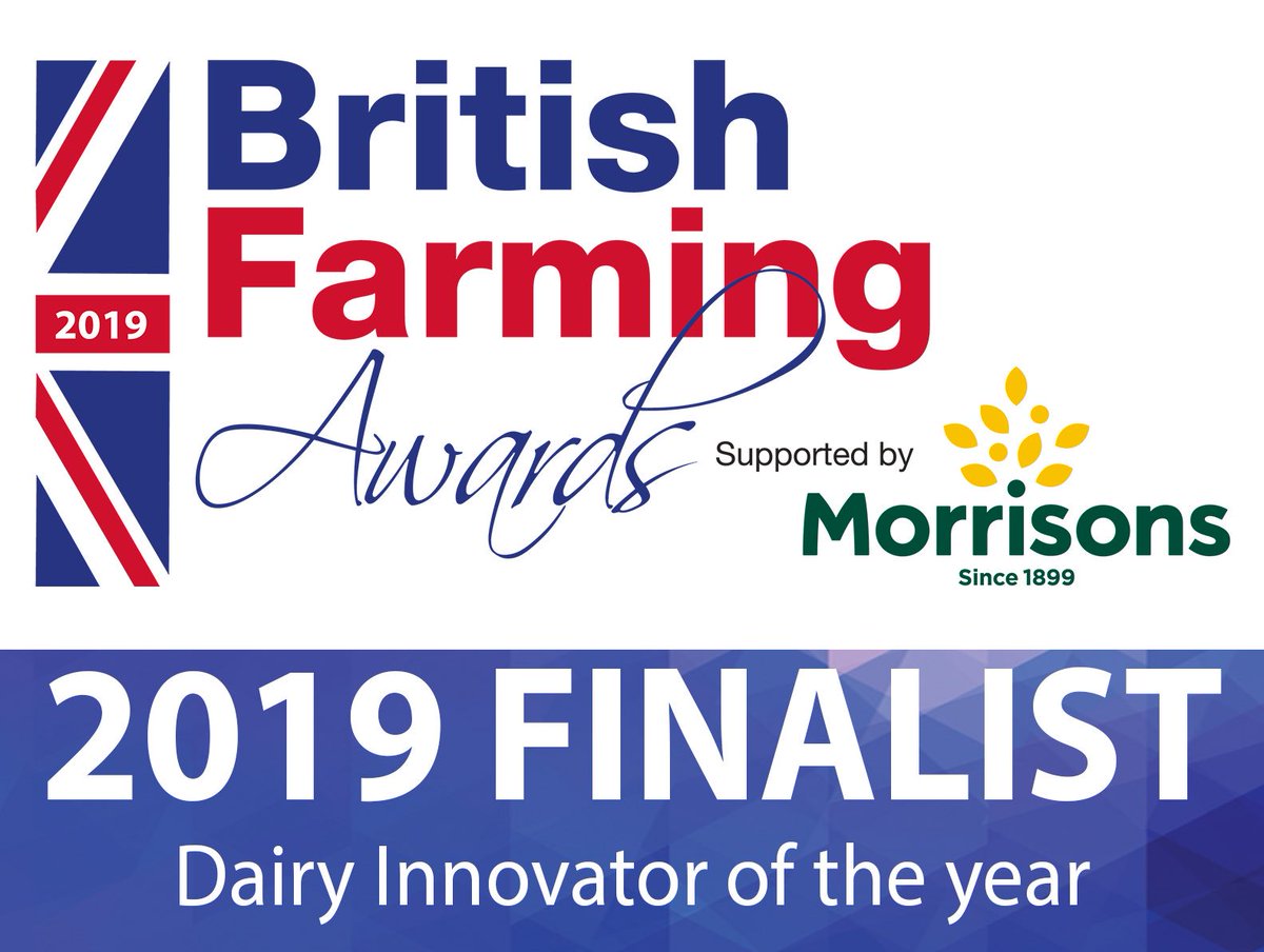 curlewdairy's tweet photo. We are very very excited to announce that we’ve made it to the final 4 of the British Farming Awards for Dairy Innovator of the year!! Fingers crossed for the awards night in October ☺️ #BFA19 @FarmingAwards https://t.co/peSgbk6jk8