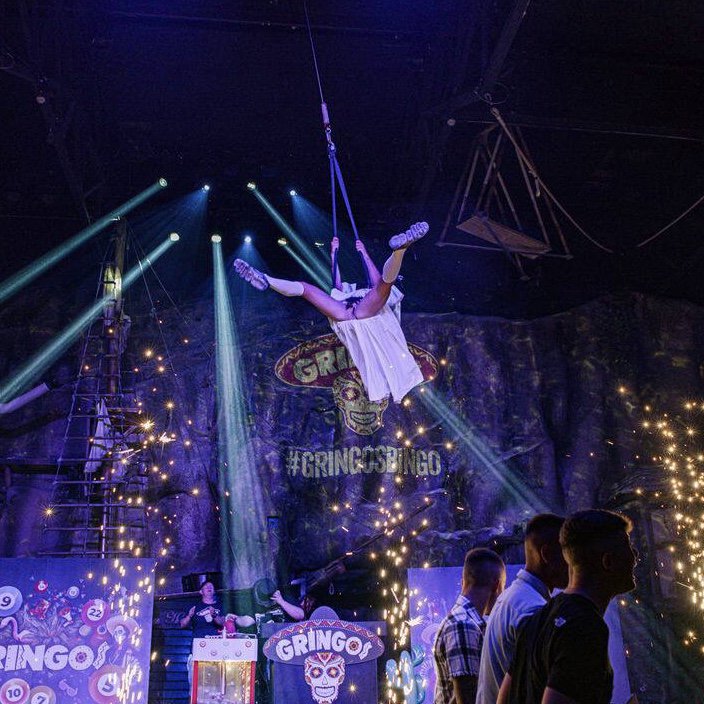 Getting into the swing of things... 🎪🎱