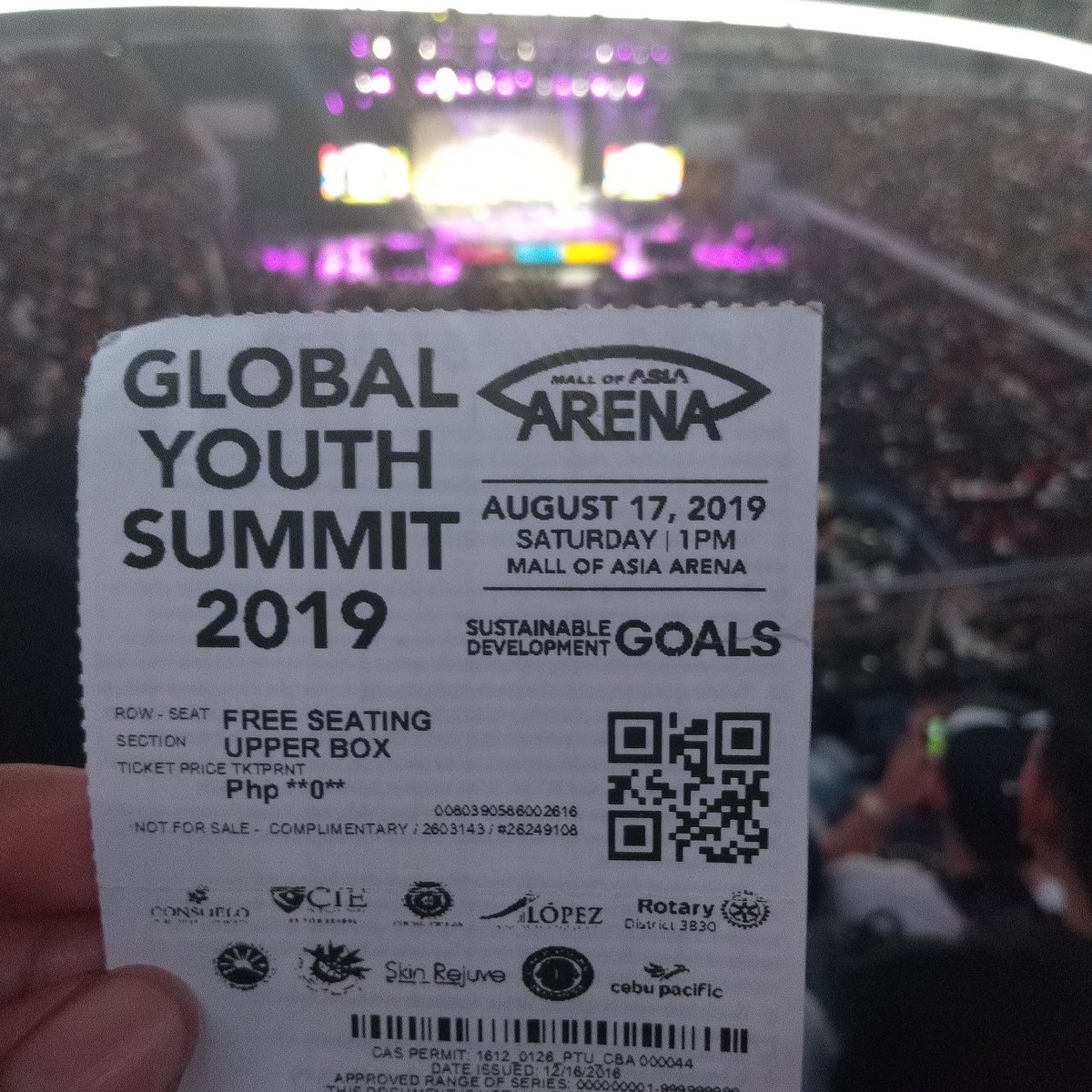 Rossyrose126's tweet photo. #SMCare
@GlobalPeace 
@GYS_Philippines 
Let's be as one ❣️ https://t.co/LADXPhy1si