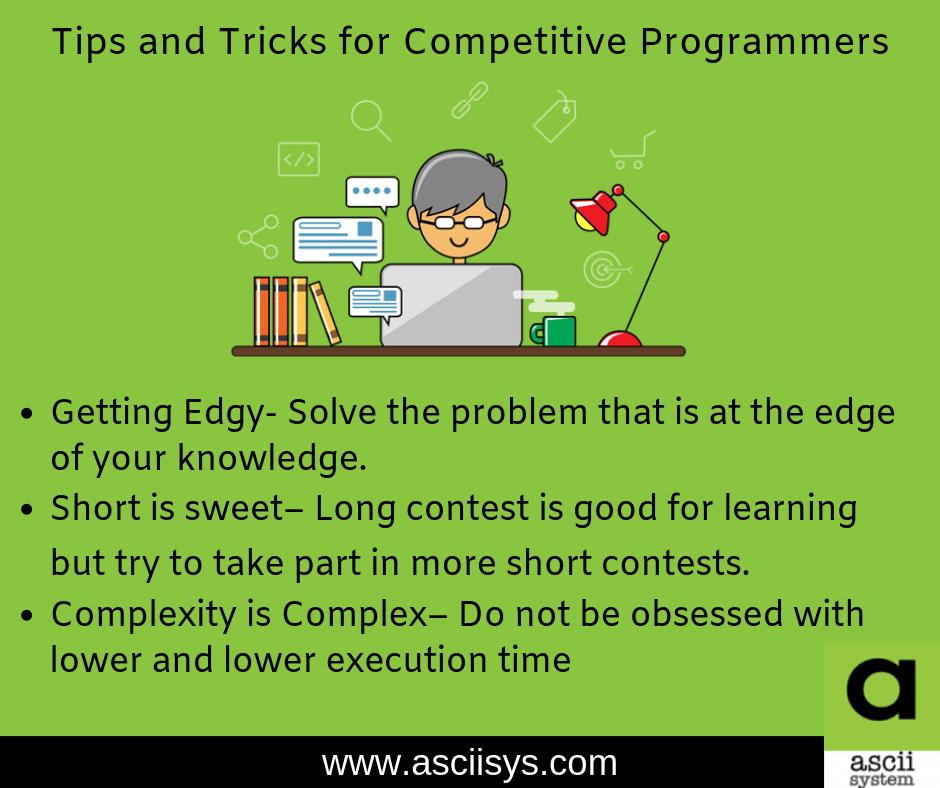 asciisystem's tweet image. Let's have a look some competitive programmer tips..!!
#programmingeducation #programmingtips #html5 #javascript #programmer #programming