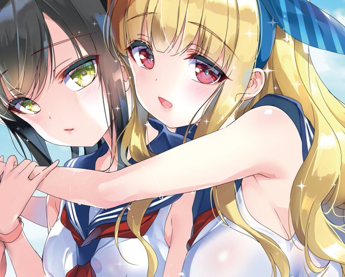 セーラー水着💖 