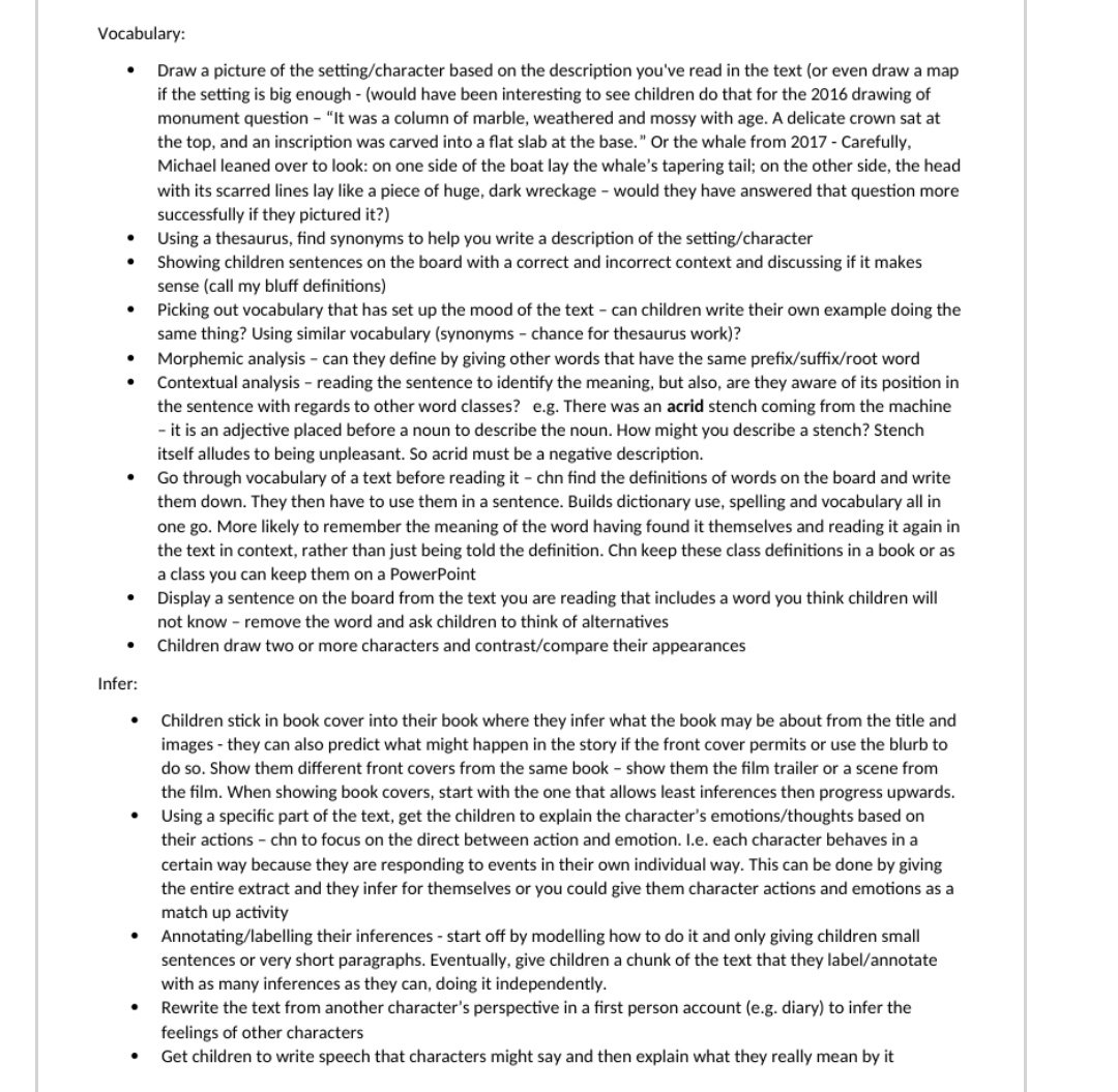 Morgs on twitter i made a list of reading activities you can do in