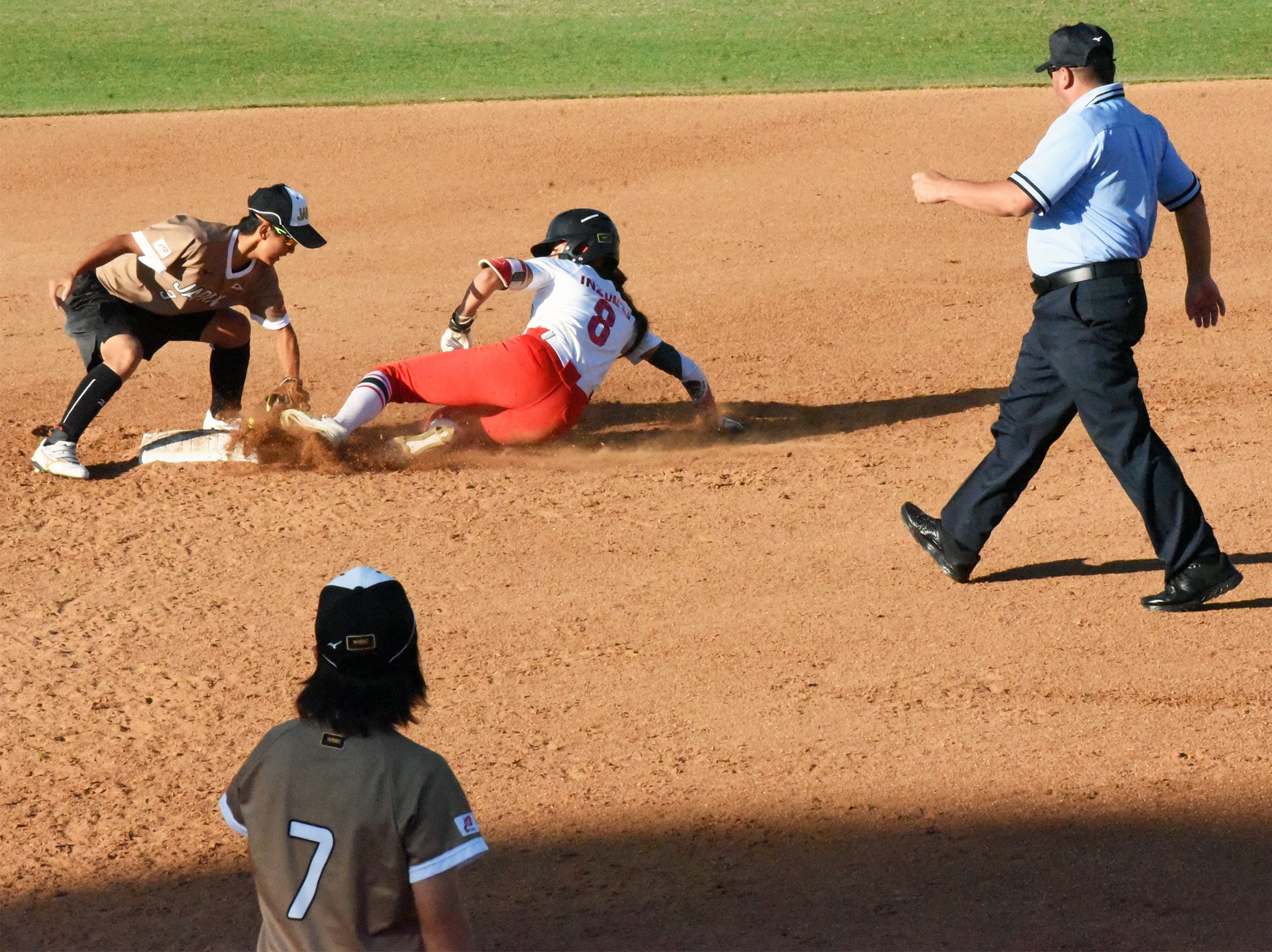Soft Japan ソフトボール日本代表 女子gem3 U19 日本代表チーム Lt 第13回女子u19ワールドカップ Gt スーパーラウンド 第6戦 日本 11x 0 メキシコ 4回コールドで勝利 スーパーラウンドを2位で通過 明日はいよいよアメリカと決勝戦