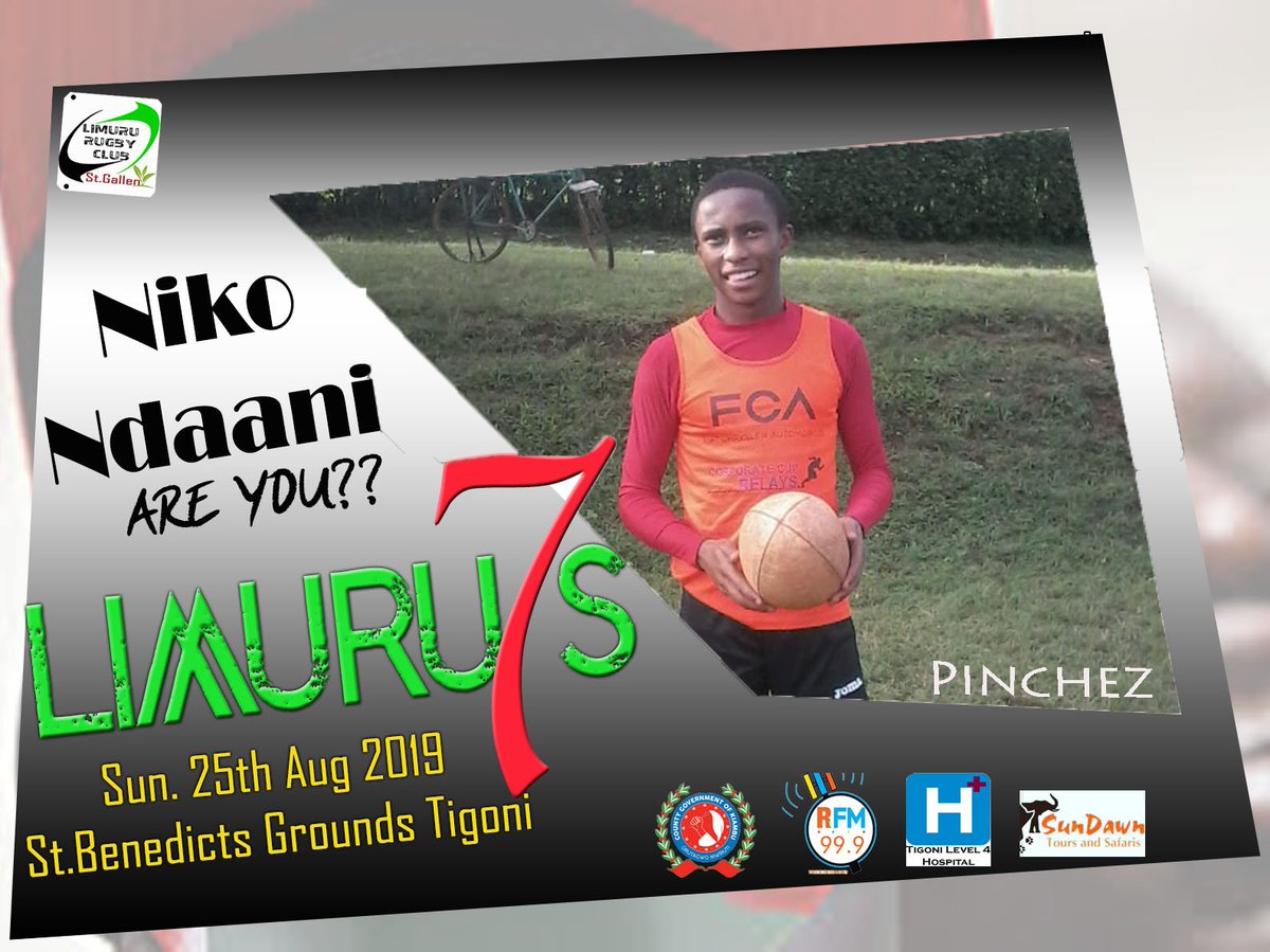 LimuruR's tweet image. Confirmed attendance

#Limuru7s
#TwendeLimuru 
#rugby
#10over10