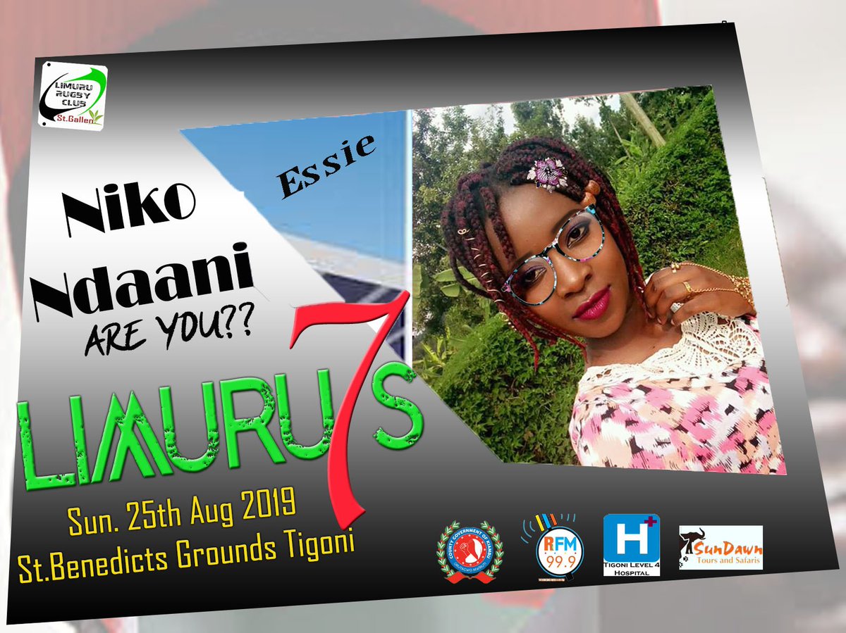 LimuruR's tweet image. Confirmed attendance

#Limuru7s
#TwendeLimuru 
#rugby
#10over10