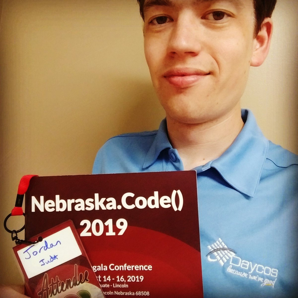 jordanjudt's tweet image. Attended my first conference for software developers today! It was a great learning experience. I can't wait to use some of the things I learned about both for work and for personal projects. #nebrcode #nebraskacode #SoftwareDeveloper #SoftwareEngineer #programmer