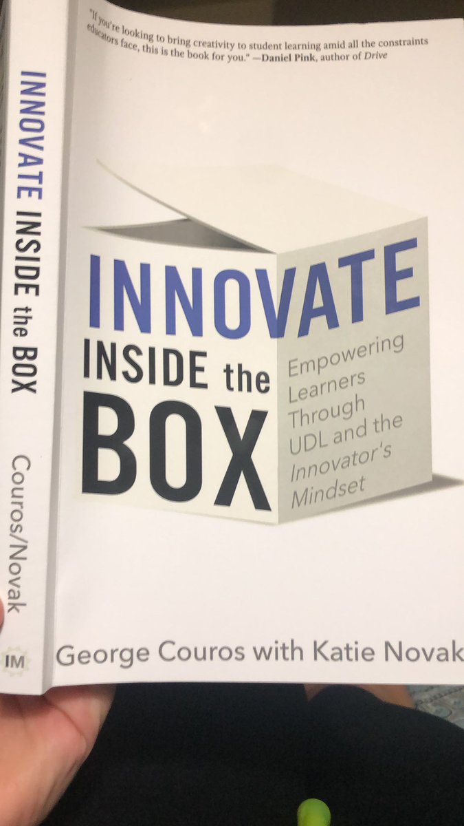 Perfect ending to an inspiring day with @gcouros Happy mail! May need TWO highlights for this goodness!   #InnovateInsideTheBox #adechat