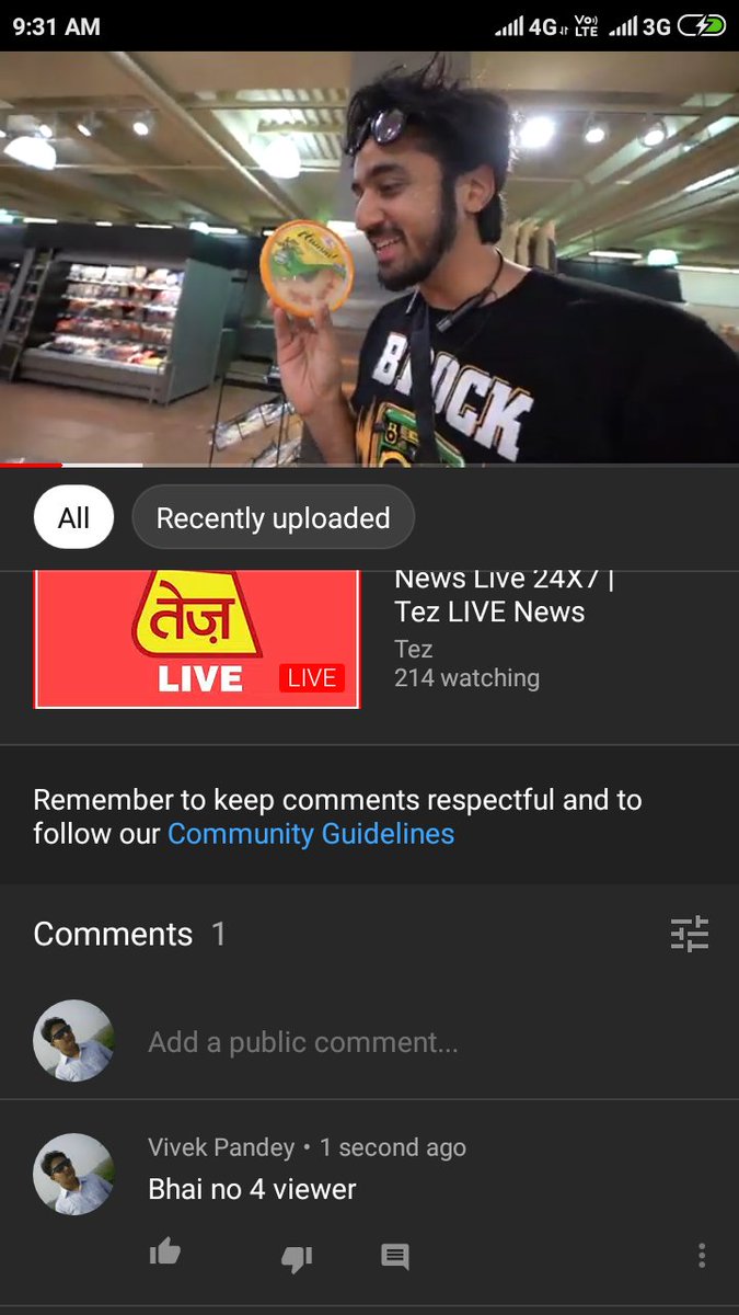 pandey_empire's tweet photo. 1st Comment on vlog @emNikhil
Good way to start the day
#labelmn
#mnsquad https://t.co/gTgzbjNwXe