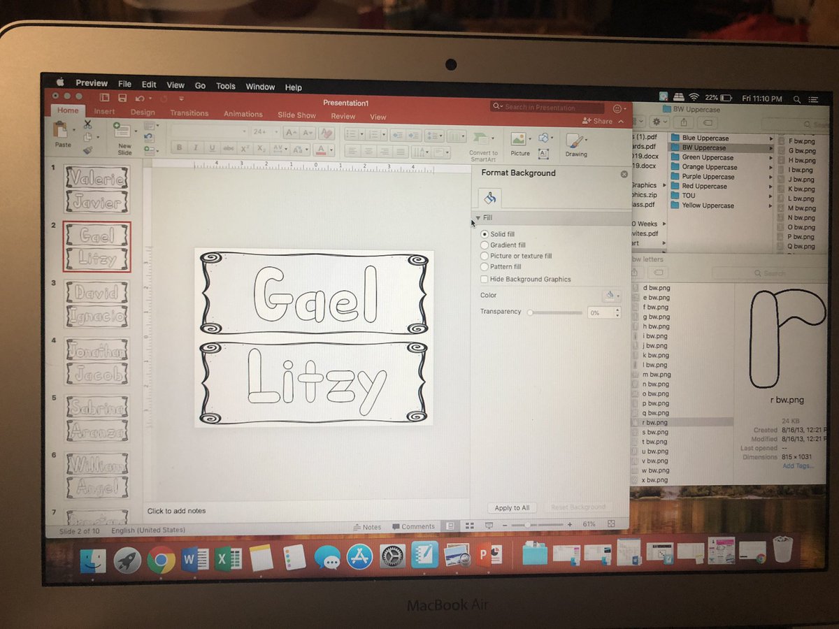 MrsIsClass's tweet image. When kids are asleep, husband is off being awesome, and you can’t sleep, you stay up and make play doh name cards for your class.  #notsureIhavetherightidea