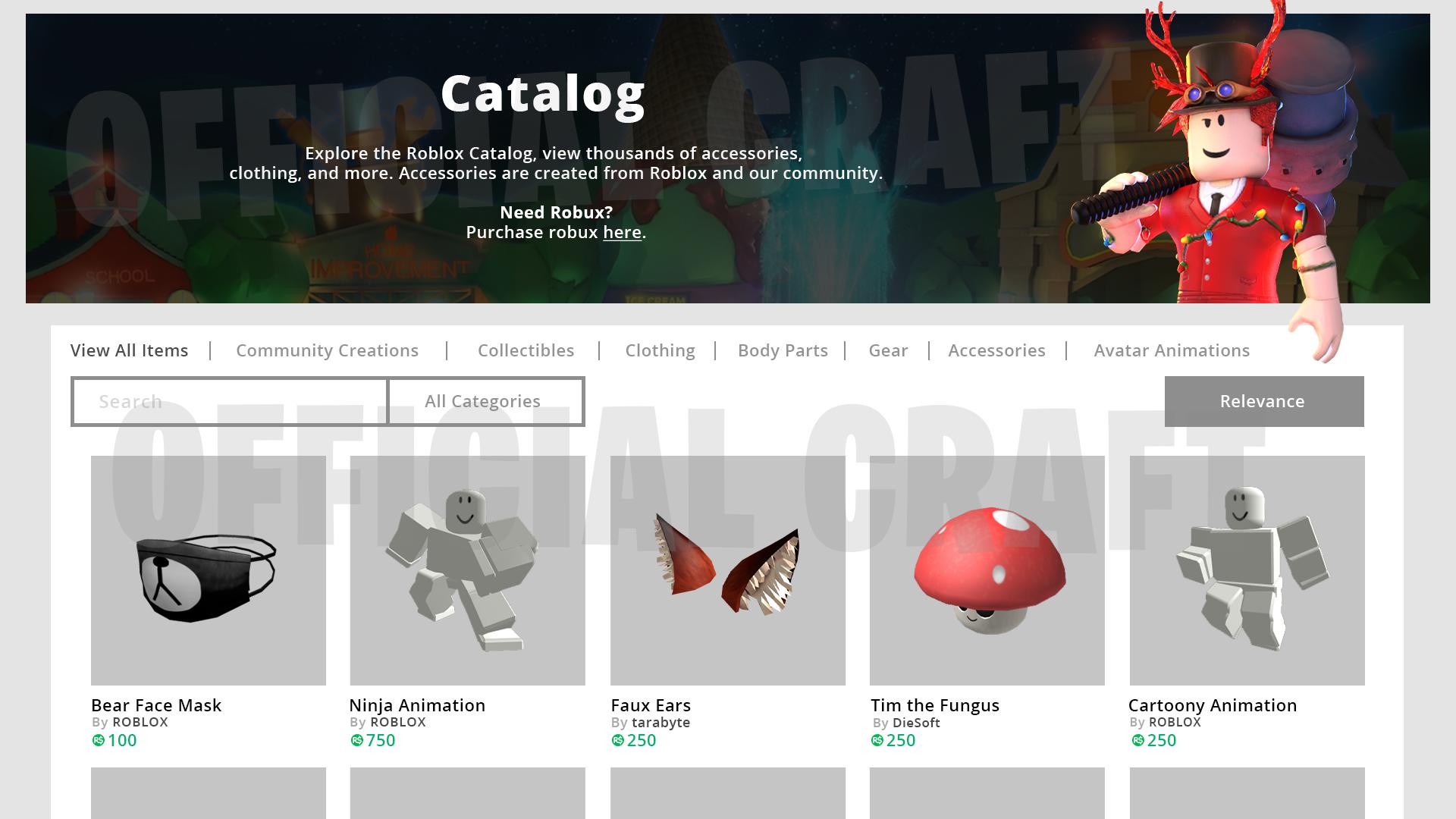Official Craft Auf Twitter Recently The Page For The New Roblox