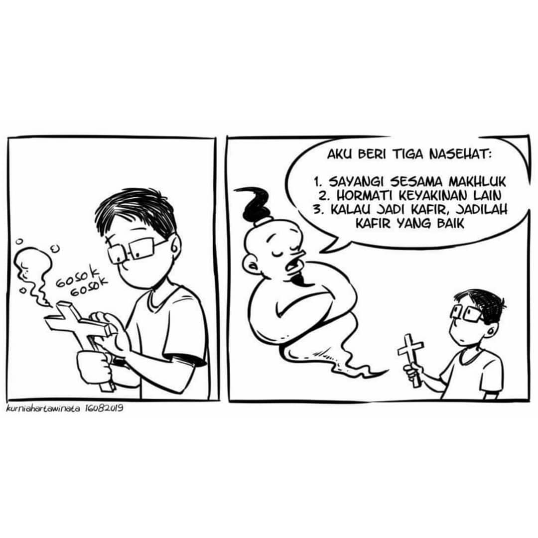 forum_KATOLIK's tweet photo. Terkait video dari seorang penceremah besar dan terhormat yang sedang viral... 

Kita mah selow aja.. Ngopi kuyy.  😁👍 

Salam Merdeka 74 tahun... https://t.co/1LNbN2MBd6