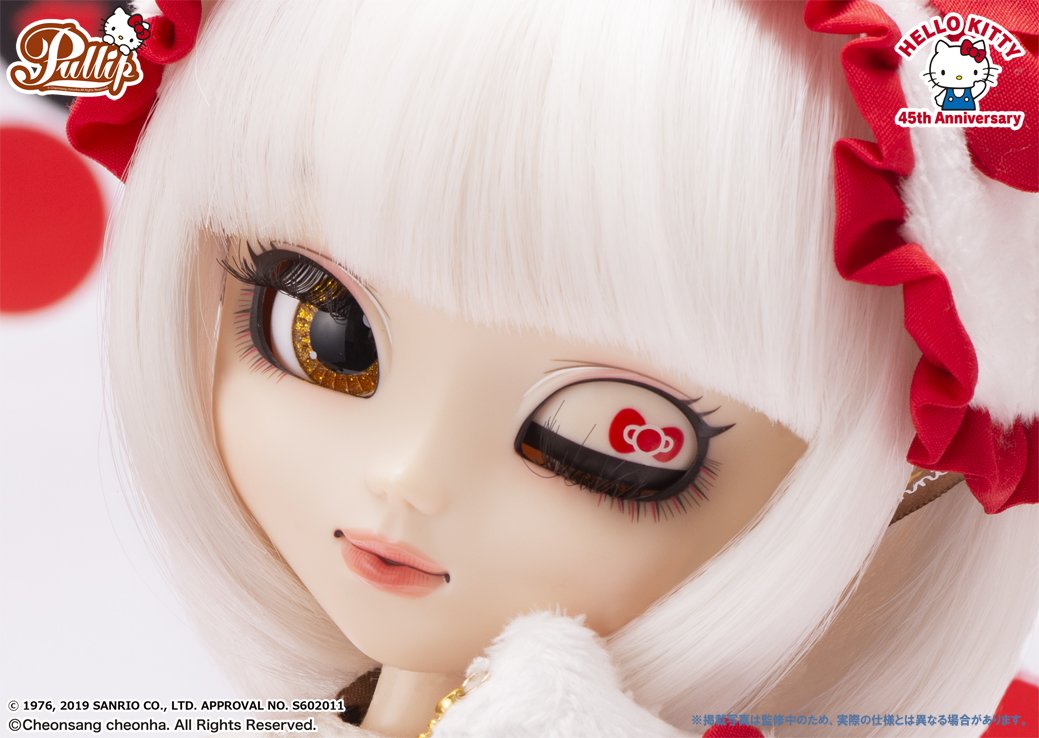 jgroove_toys's tweet photo. 我们更新了博客！
[♡今天开始接受订单] #Pullip + #HelloKitty 45周年合作娃娃！
完成简单的着色♡
#pullip娃娃 #普利普 #groovedolls #Hellokitty45周年 #lolita 

https://t.co/0YwOpRGsga https://t.co/FRCwjL9KBG