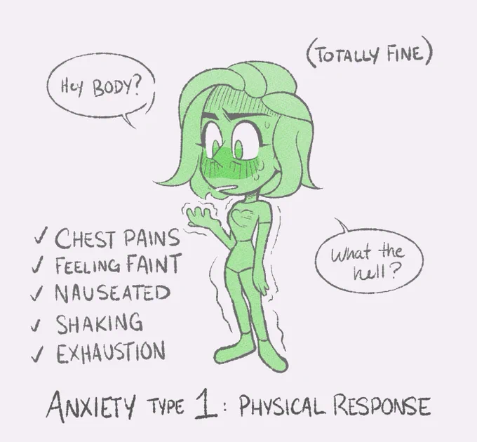 anxiety cycles? #dresdoodles 