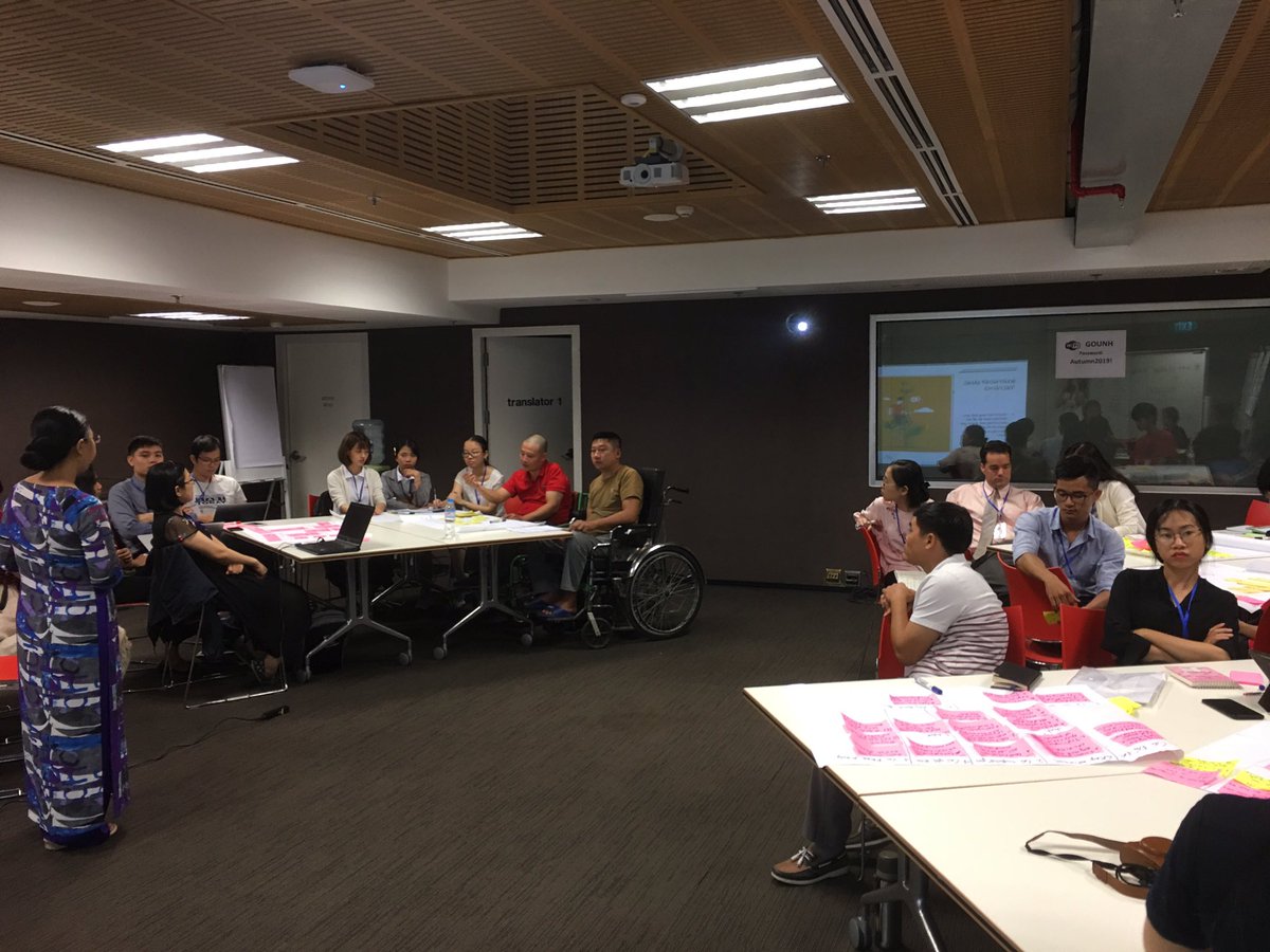 Quynh_28's tweet image. Excited to meet Top 10 of #SDGChallenge 2019 🇻🇳: #AI 4 autism child, glasses 4 using computer w/o hand, device 4 #SignLanguage interpretation, #Coding training 4 #PwDs, smart wheelchair r some of them. Let meet our real #WallE &amp;amp; stay turn 4 more infos #inclusive #innovation