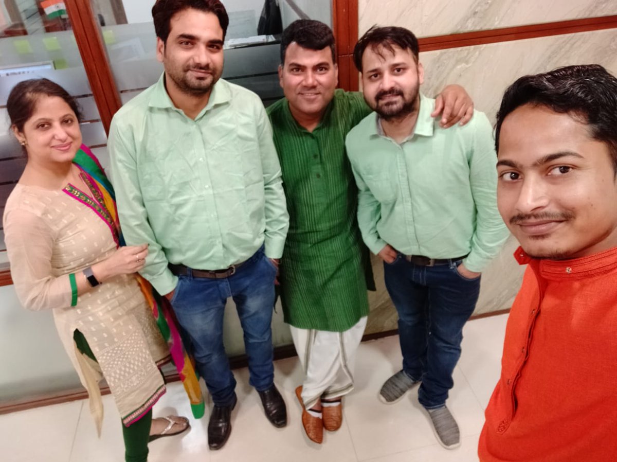 richestperson's tweet photo. @NktechInfo
Let's salute the spirit of Nation.
#Independance2019 Day celebration at #NKTech. https://t.co/qKAVFLnhnU