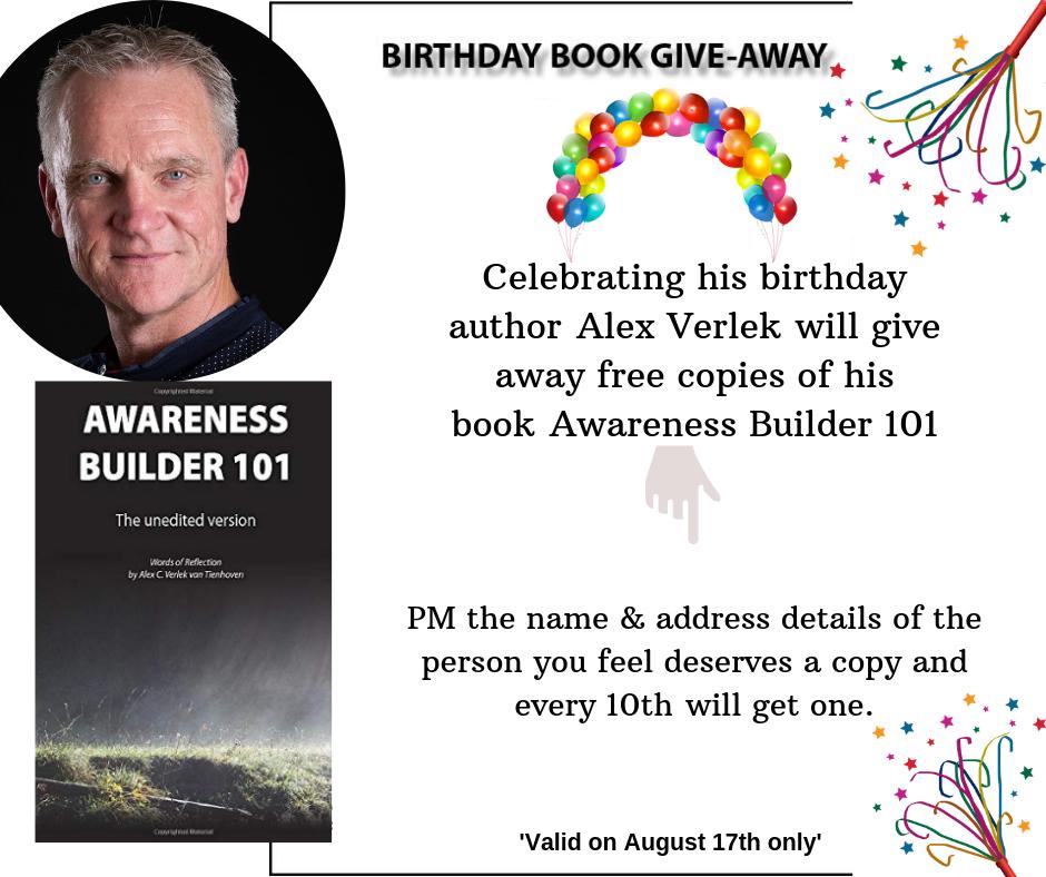 101_builder's tweet image. BIRTHDAY BOOK GIVEAWAY
#giveaway #authorbirthday